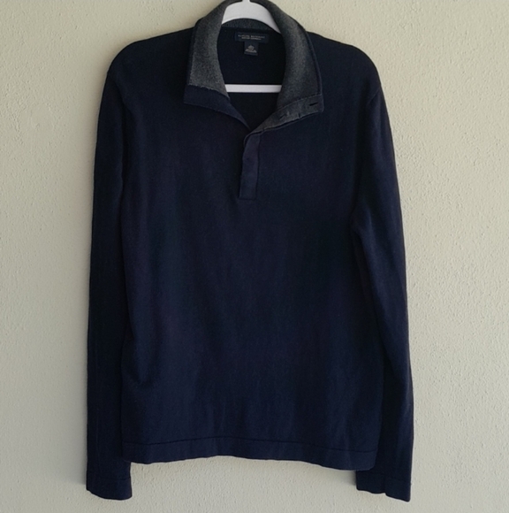 Banana Republic Cotton Cashmere Sweater Mens Large - Picture 1 of 6